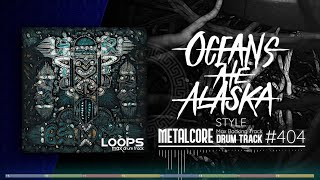 Metalcore Drum Track  Oceans Ate Alaska Style  115 bpm [upl. by Neuburger643]