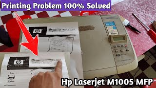 Hp Laserjet M1005 MFP Printing Problem 100 Solved [upl. by Eugenio32]