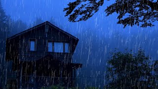 Barulho de Chuva para Dormir Profundamente e Relaxar ⛈ Som de Chuva no Telhado e Trovões 15 ASMR [upl. by Alilad]