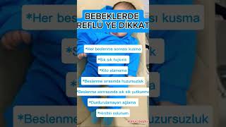 Bebeğiniz de reflü mü var bebeklerdereflü bebeğim ekgidatarifleri annebebek reklam [upl. by Hsakiv]