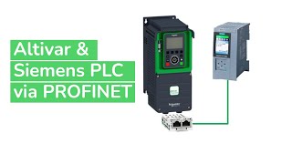 How to Set PROFINET Communication Between Altivar and Siemens PLCs  Schneider Electric Support [upl. by Joycelin]