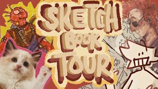 longest sketchbook tour yet get your sketchbook and maybe some coffee  SKETCHBOOK TOUR [upl. by Melcher875]