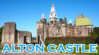 Alton Castle Roof Tour and Church  Pugin [upl. by Odele883]