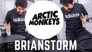 Tocando Arctic Monkeys  BRIANSTORM en Bateria Eléctrica ALESIS NITRO MESH DRUM COVER AlesisNitro [upl. by Goulder]