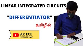 Differentiator using OpAmp in Tamil [upl. by Elpmet]