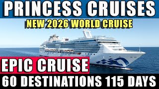 BREAKING – EPIC Coral Princess World Cruise 2026 Massive Changes [upl. by Fitzpatrick900]