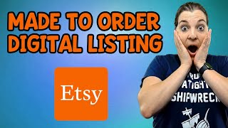 Crafting a Custom Digital Made to Order Item on Etsy  Create and Sell SVGs on Etsy [upl. by Alita]