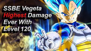 Blue Evolution Vegeta Does UNFAIR Damage With Buffed Level 120 Stats  Dragon Ball Xenoverse 2 [upl. by Epps]