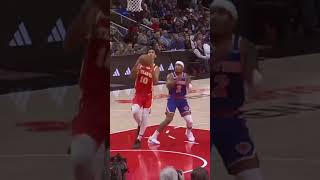 Zach Risacher is heating up 🦅❌nba basketball atlanta hawks nbahighlights [upl. by Swann299]