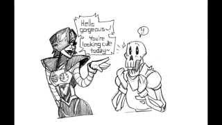 Comic Fandub Undertale  Papyrus X Mettaton Papyton [upl. by Sillaw378]