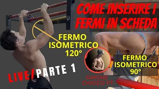 Programmazione calisthenics Fermi isometrici aumentano massa muscolare [upl. by Harmaning362]