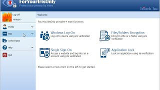 IriTechs ForYourIrisOnly on PC  Demo [upl. by Enimisaj]