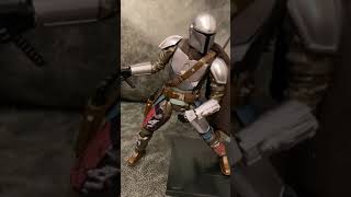 Star Wars Bandai Model Kit Beskar Mandalorian Part 4 [upl. by Nelli]