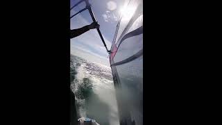 almeria windsurf Windsurfing lightwind session [upl. by Nigem486]