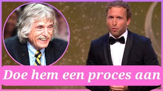 Johan Derksen met de grond gelijk gemaakt door Peter Pannekoek bij TelevizierRing Gala [upl. by Yelserp664]