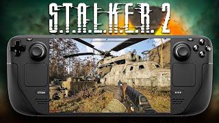 STALKER 2 on Steam Deck with FSR 3  Game Pass Dual Boot W10 [upl. by Neelhtac774]