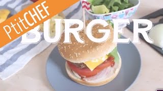 Recette Burger Ptitchefcom Stop Motion [upl. by Miarfe17]