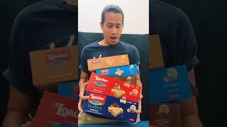 Unboxing Locker Biscuit Waffer snekizz loacker loackerwaffer napolitaner creamkakao unboxing [upl. by Tatia]