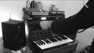 Korg MS10 with Lexicon effects 2 [upl. by Lory]