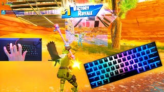 1 HOUR Smooth OG Fortnite Map Keyboard ASMR Sounds😴Relaxing 240FPS 4K [upl. by Nerred]