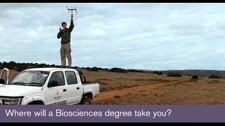 Where will a Biosciences degree take you [upl. by Natanhoj]