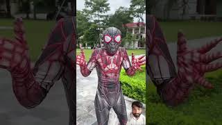 spiderman marvel funny spider superhero training comedy duet prank memes [upl. by Libbie]