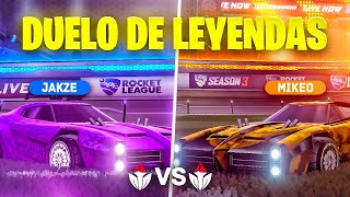 NUEVO TORNEO 🏆JAKZE VS MIKEO en SEMFINALES del torneo Nixus x Minkz FREESTYLE 1VS1 EN ROCKET LEAGUE [upl. by Curry]