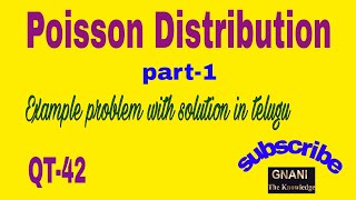 What is Poisson Distribution Example problem on Poisson Distribution Probability Distribution [upl. by Ailana278]