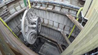 TBM Don Extraction  TimeLapse Video [upl. by Dahij]