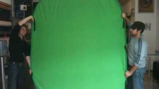 Greenscreen Rondoflex zusammenlegen [upl. by Maggee944]