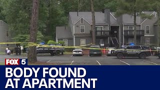 Womans body found at DeKalb County apartment  FOX 5 News [upl. by Falconer601]