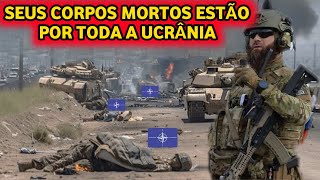 Moscou Declara que o Exército Russo Está Destruindo Centenas de Soldados da OTAN Todos os Dias [upl. by Lalage]