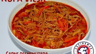 Como hacer ropa vieja o carne desmenuzada [upl. by Hesky]