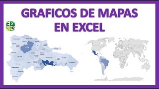 Como crear un gráfico de MAPAS dinámicos en excel  🛴🛴🛴🛴🛴 [upl. by Jillayne854]