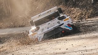 WRC MonteCarlo 2024 • Friday MAX ATTACK amp Narrow section [upl. by Grega]