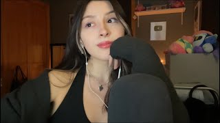 ASMR TO FEEL EXTRA SLEEPY 🎀 up close whispers hand sounds trigger words perfume plucking etc [upl. by Ahsiak]