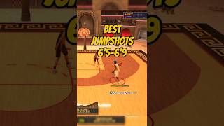 BEST JUMPSHOTS 6’56’9 IN NBA 2K25 nba2k [upl. by Archambault]