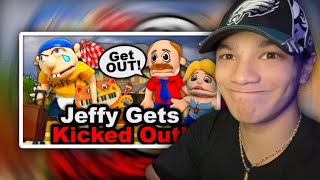 Jeffy’s Universe  SML Parody Jeffy Gets Kicked Out Reaction [upl. by Leasim497]