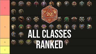 BG3 Class Tier List [upl. by Hilliard597]