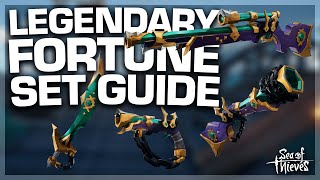 Sea of Thieves Legendary Fortune Weapons Guide Legendary Fortune Pistol Eye of Reach Cutlass [upl. by Aneris]