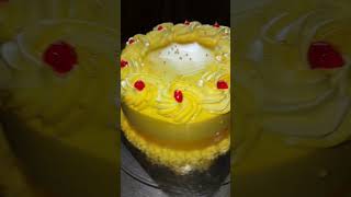 Pineapple Cake design shots cake cakedesign trending youtube [upl. by Einnil146]