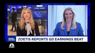 Zoetis CEO Kristin Peck on CNBC Money Movers Q3 2024 Earnings [upl. by Seena]