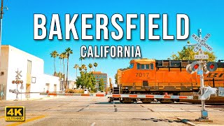 Driving Around Bakersfield California 4K  United States [upl. by Norton310]