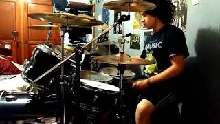 Napalm death  Unchallenged Hate Drum cover live Corruption 1990 [upl. by Niveg87]