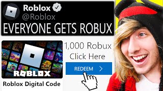 Roblox is Giving Away FREE ROBUX [upl. by Tewfik91]