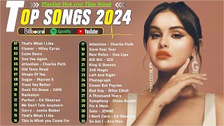 Top 40 Songs of 2023 2024  Billboard Hot 100 This Week  Best Pop Music Playlist on Spotify 2024 [upl. by Ahtekahs]