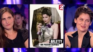 Laetitia Casta amp Joséphine Draï  On nest pas couché 28 février 2015 ONPC [upl. by Enoval]