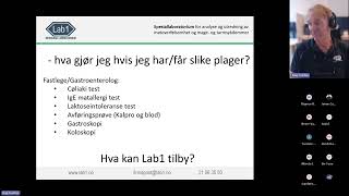 Webinar IBS – Irritabel Tarm Syndrom [upl. by Kennie]