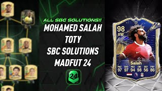 MOHAMED SALAH  ALL 14 SBCS  Easiest Way Possible  MadFUT 24 [upl. by Evad56]