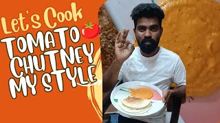 TOMATO🍅 CHUTNEY IN MY STYLE for IdliDosa and rice  Simple and Tasty  Recipe [upl. by Nealson876]